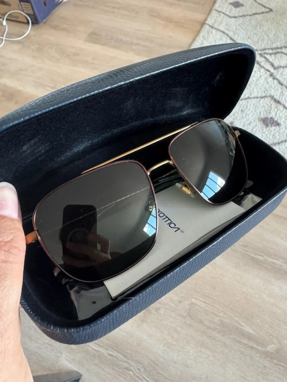 BRAND NEW Brooks Brothers BB4061 Matte Gold Sunglasses